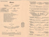 Cafe Society, Upper East Side New York 1943 Menu