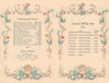 Cunard White Star Music Menu, Alistair K MacDonald 1930s