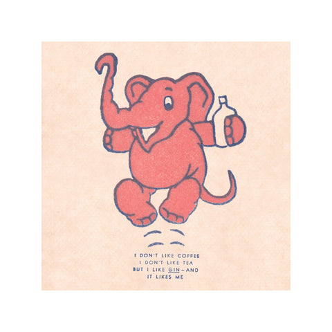 Pink Elephant (I Like Gin), The Cellar Bar, San Francisco’s Geary Theatre 1930s