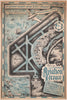 La Guardia Aviation Terrace, New York 1942 Menu Art Eric Sloane