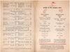 La Guardia Aviation Terrace, New York 1942 Menu