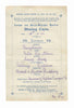 London and South Western Railway Dining Car Menu, 1906