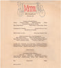 The Mayflower 1931 Christmas Menu