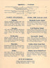 MGM Studio Menu, Culver City 1958 Menu
