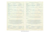 Miller Bros, Baltimore 1942 menu