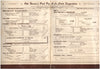 Otto's Pink Pig, Sherman Oaks CA 1940s Menu