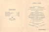 S.S. America 1950 Menu