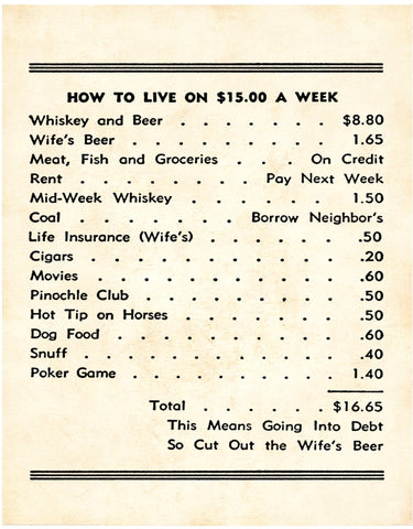 How to live on $15 a week Stormy's Casino Royale New Orleans