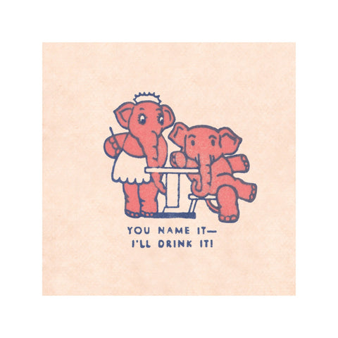 Pink Elephant (You Name It), The Cellar Bar, San Francisco’s Geary Theatre 1930s