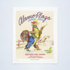 Alamo Plaza, Chattanooga, Tennessee, 1950s Vintage Menu