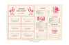 Alamo Plaza, Chattanooga, Tennessee, 1950s Menu