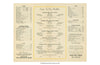 Breakfast Autocrat, Hotel New Yorker, New York, 1950s Vintage Menu Interior