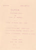 Shannon Airport, Dinner Menu, 1947